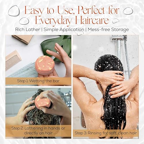 Miniatura 7 de IIBESA Barra de champú de agua de arroz  Crecimiento y fortalecimiento del cabello Hidratante profunda  Hecho en Japón Ingredientes Orgánicos