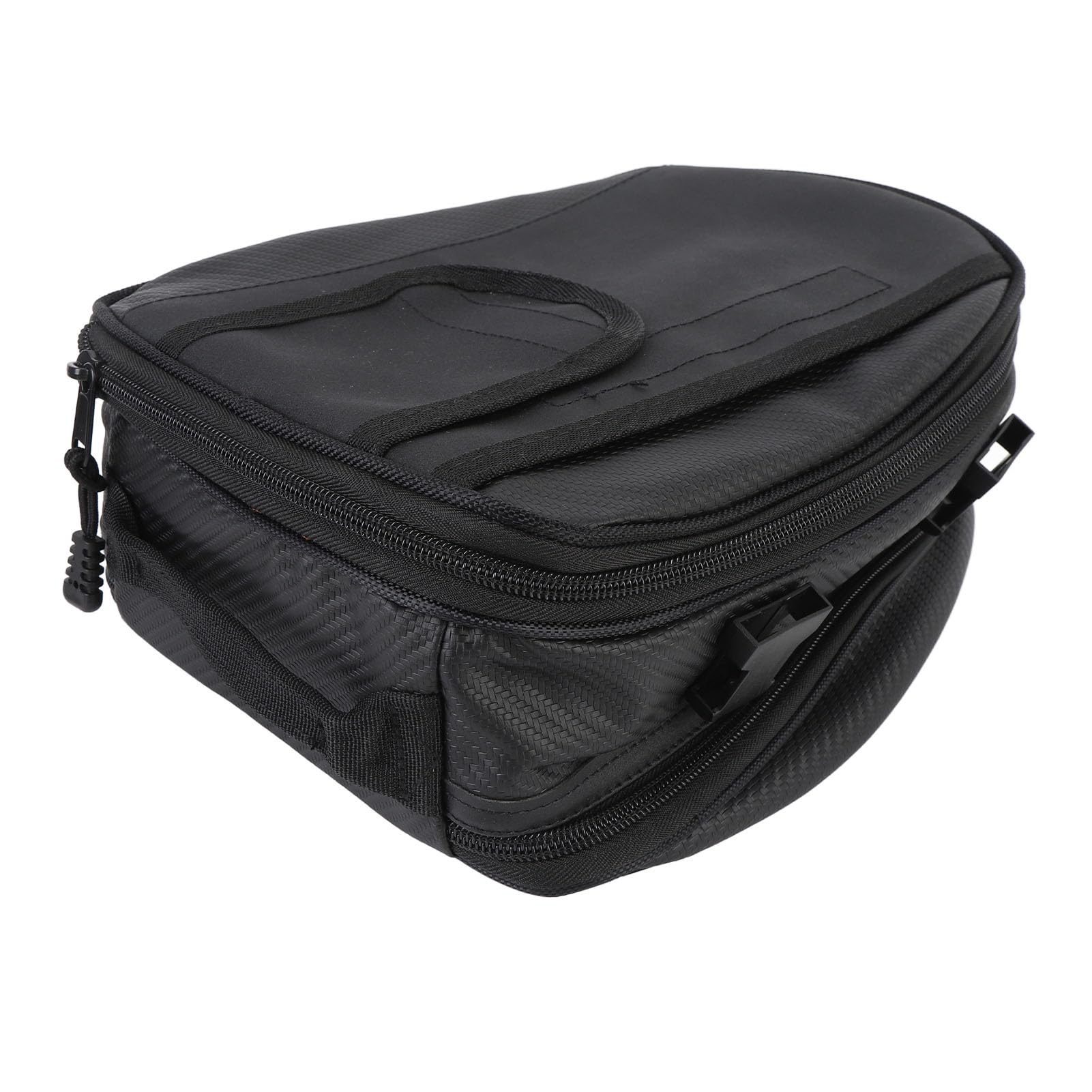Erweiterbare Motorrad-Heckgepäcktasche, Stilvoll, Wasserdicht, 7,5–10 L Fassungsvermögen für Motorrad-Enthusiasten