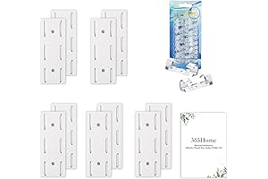 Riamah Adhesive Punch-Free Socket Holder: A Tidy and Convenient Solution for Your Workspace