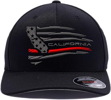 Embroidered Black Flexfit Cap 