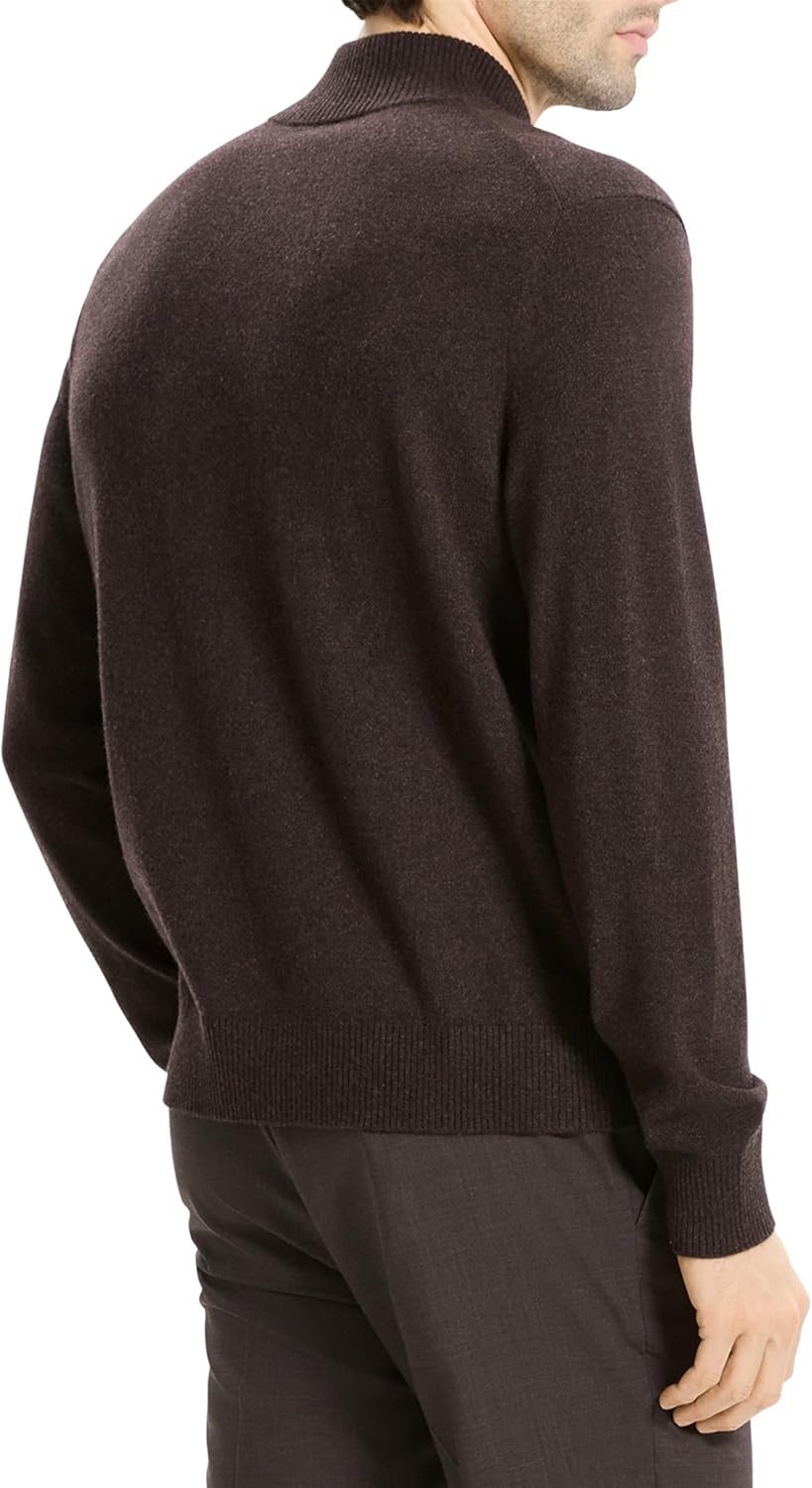 Theory Men's Hilles Quarter Zip Cashmere Sweater - Image 4