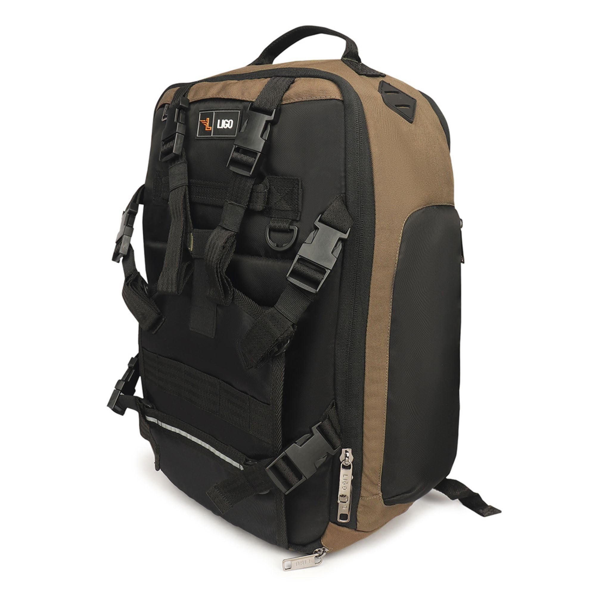 Water Resistant Hammer Travel Laptop Bag | Motorcycle Backpack Bag for Men | Riding Backpack for Men and Women-image-36