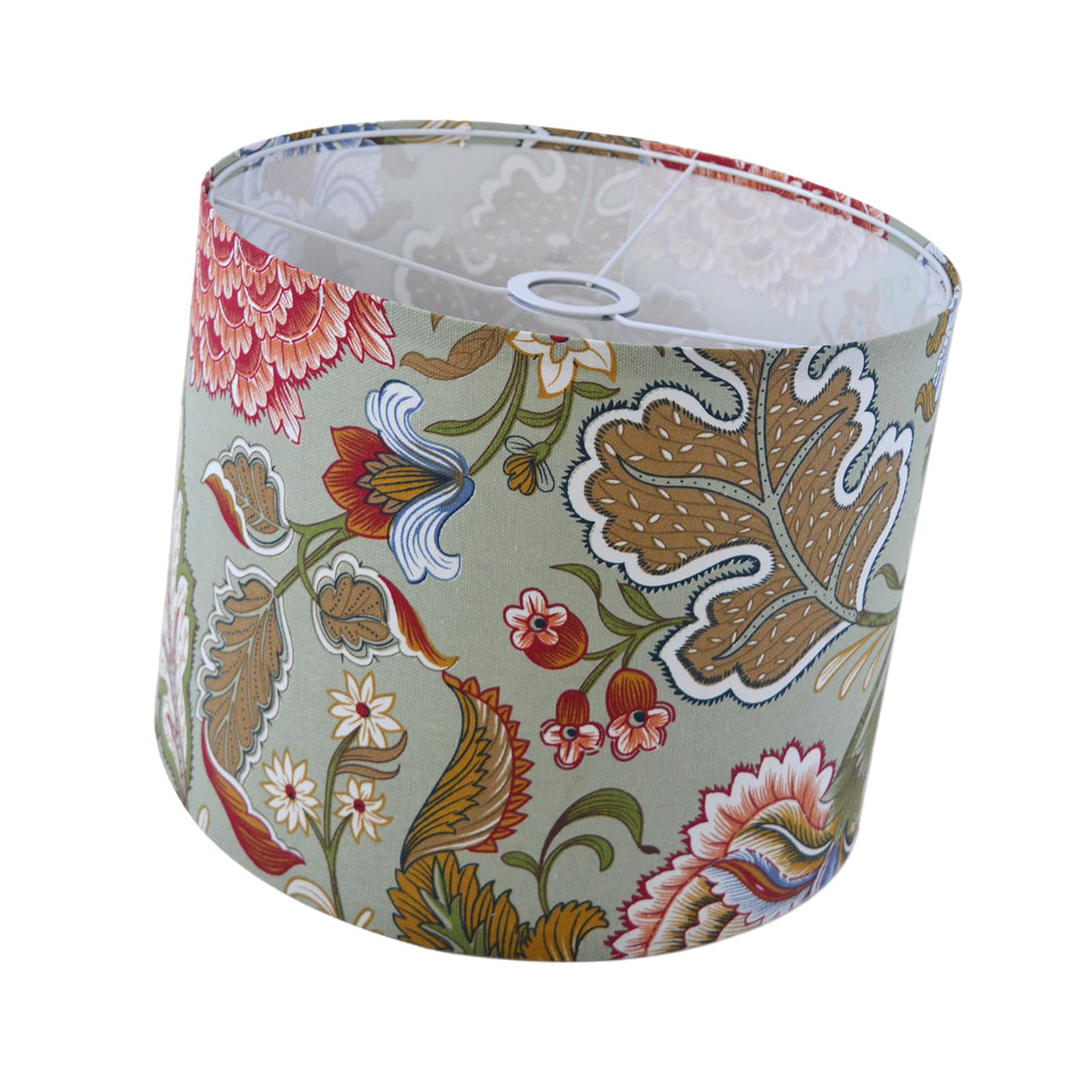 hogtnd Durable Jungle Fabric Lampshade, Rust Resistant, Multifunctional Use, Suitable for Residential and Commercial Spaces, Home Decor, Lampshade Replacement