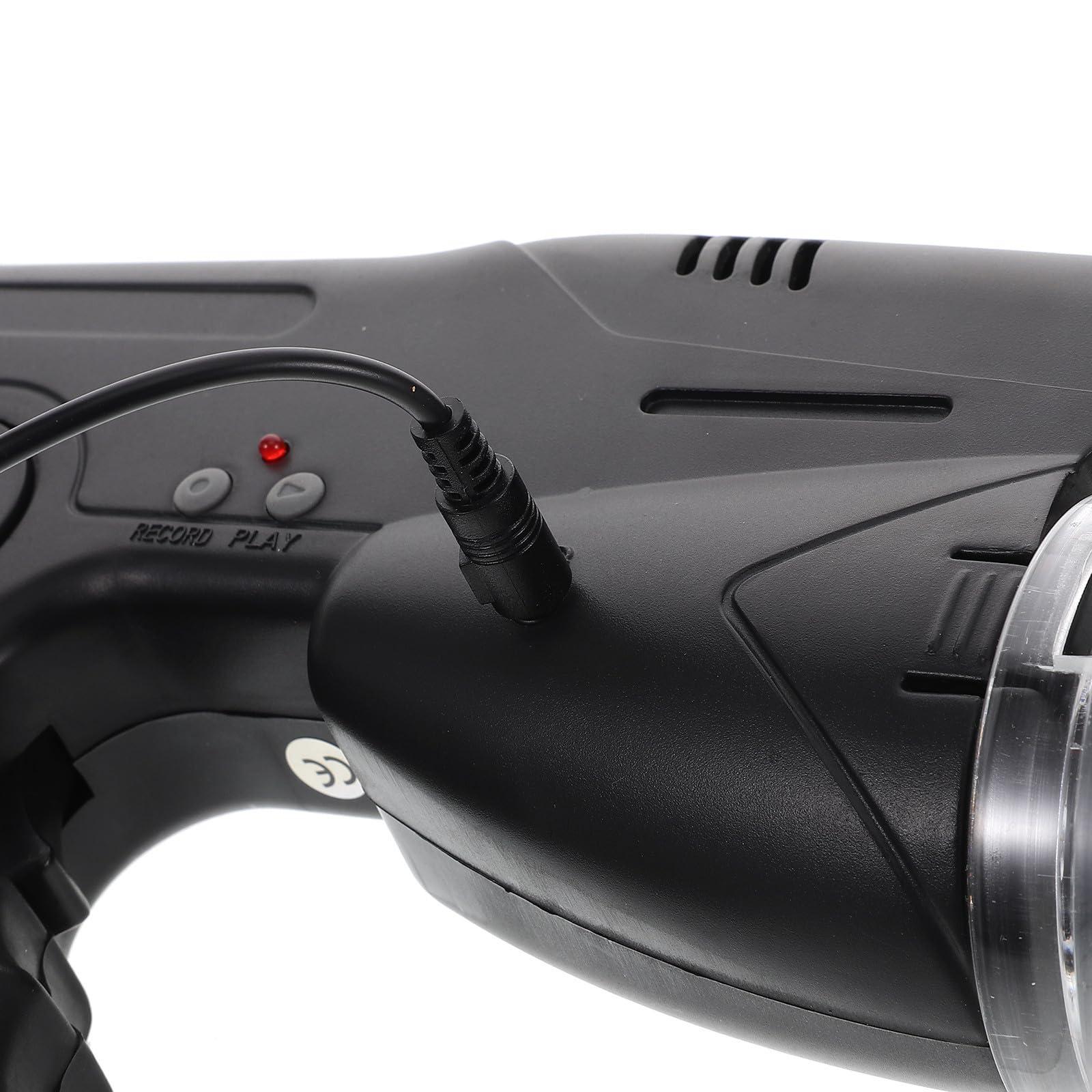 Gatuida Telescopio Monoculare 8x per Adulti in Abs Nero, Leggero e Portatile, Dispositivo di Ascolto Portatile per Birdwatching e Esplorazione della Natura
