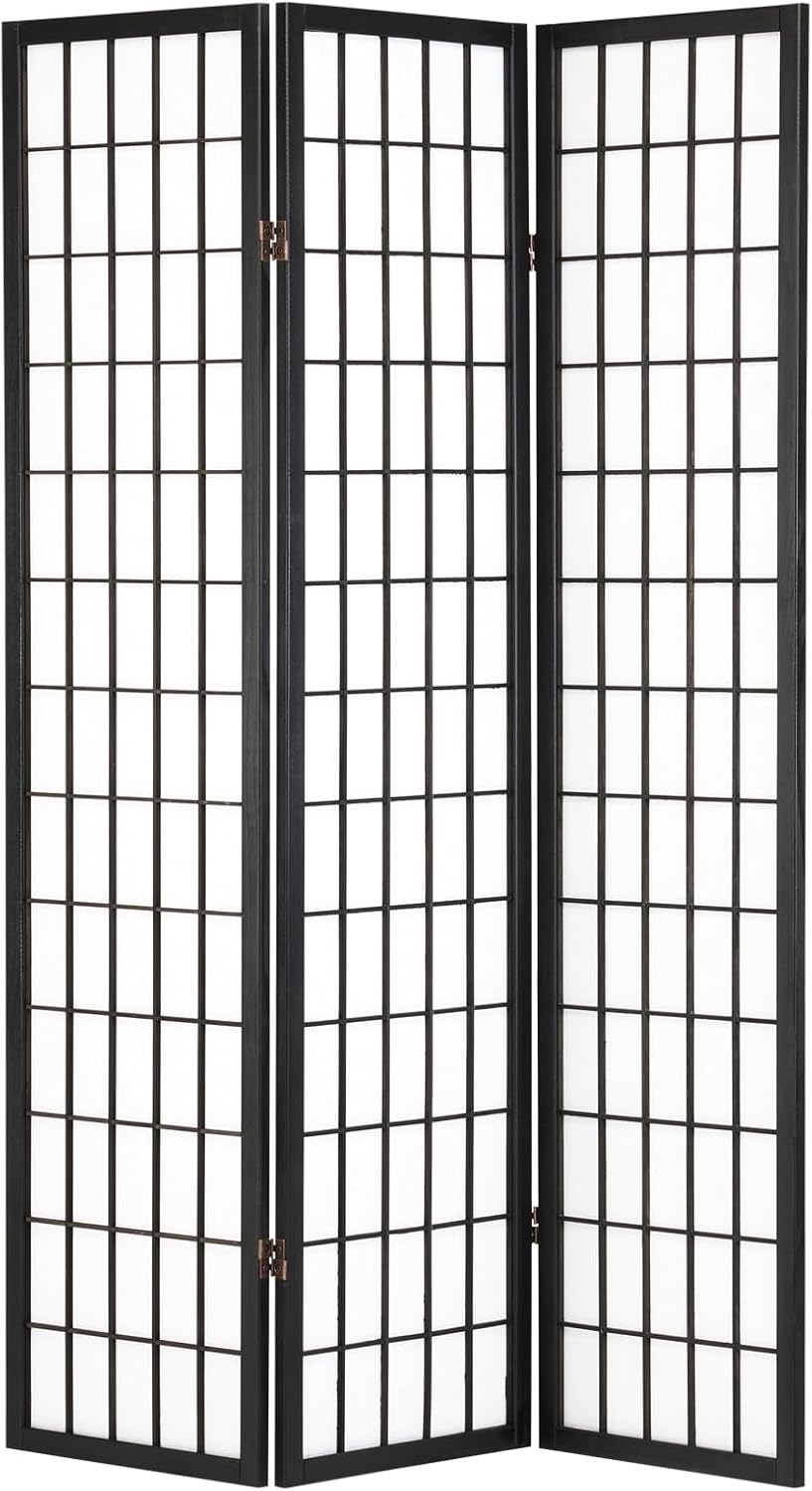 Hartleys Japanese Style Folding Wooden Room Divider Choice of Size