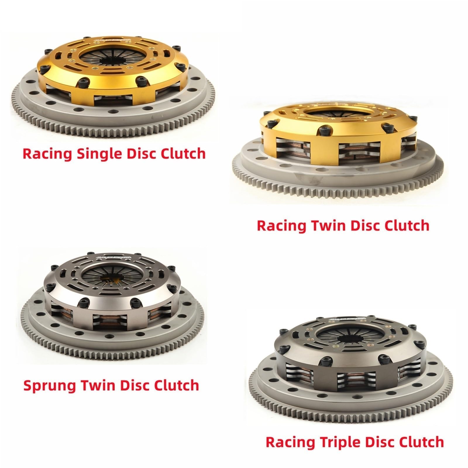 Juego de embrague con cojinete Kit de embrague carreras/calle, doble o triple, apto para BMW 323, 325, 328, 525, 528, M3, Z3, E34, M50, M52 y E36 Sets para embrague para coche(C)