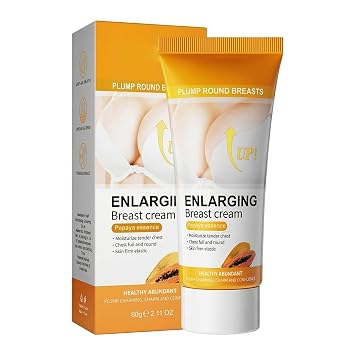 JoanofArc Breast Enhancement CreamGentle Lifing & Firming Breast EnlargingRapid Action for Breast GrowthContains natural extracts, Non-Greasy Cream for Fuller & Firmer Bust Line, Easy-to-Apply, 60g