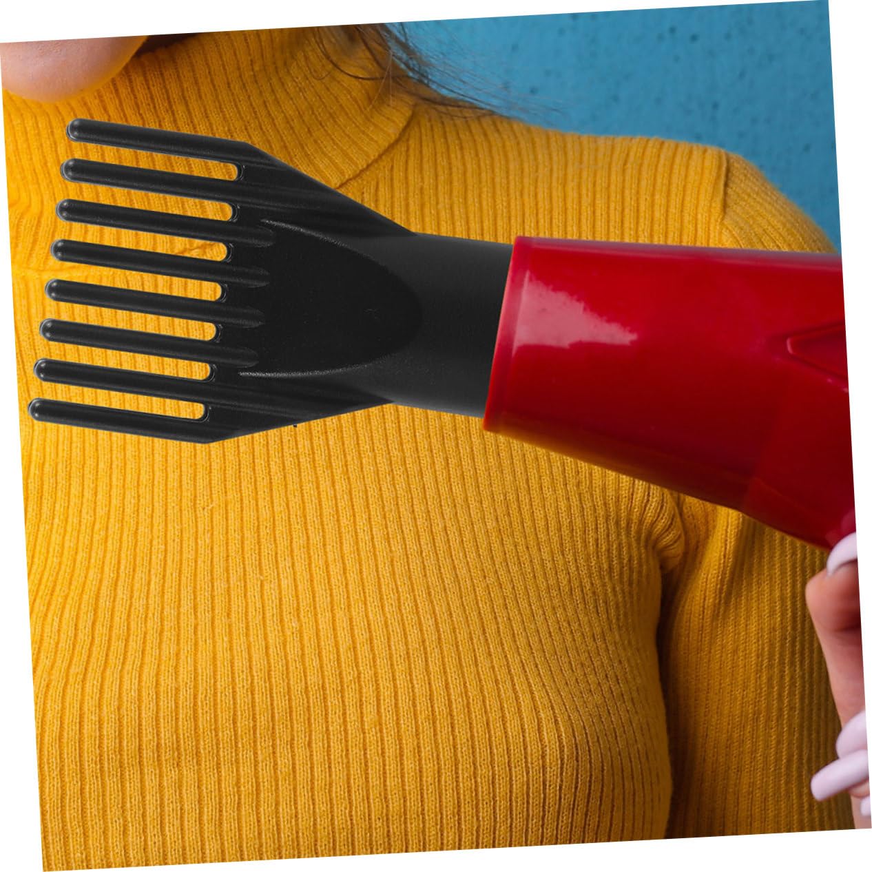 8pcs Hair Dryer Nozzle Attachments Professional Blow Flat Comb for Hair Drying Lightweight Design for Effortless Styling