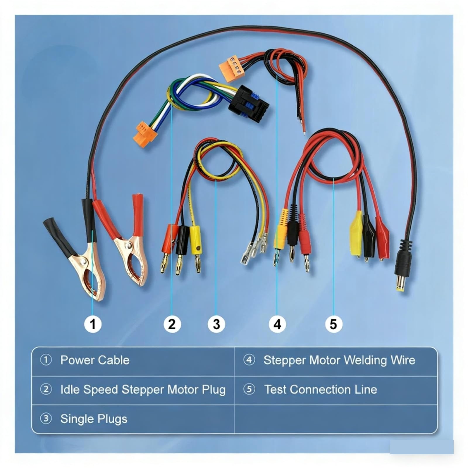 Probador de bobinas de encendido automático QDB 3A, prueba de acelerador electrónico, válvulas IAC, bobinas de alto COP, inyectores y válvulas FID, herramienta de diagnóstico.
