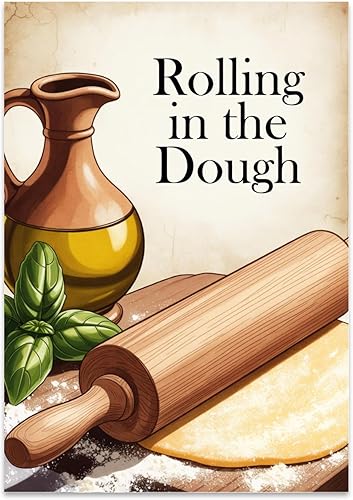 Rustic Pasta Kitchen Art - Food Enthusiast - 13x19 Poster Print - Vintage Decor