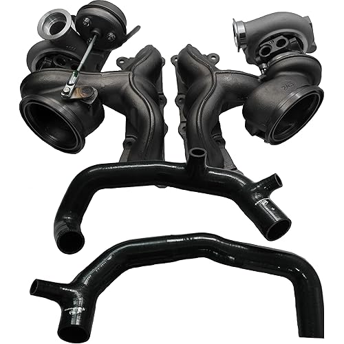 TD04-17T Upgraded Billet Bi-Turbochargers+2 inches inlet pipes for 335i LHD 3.0L N54
