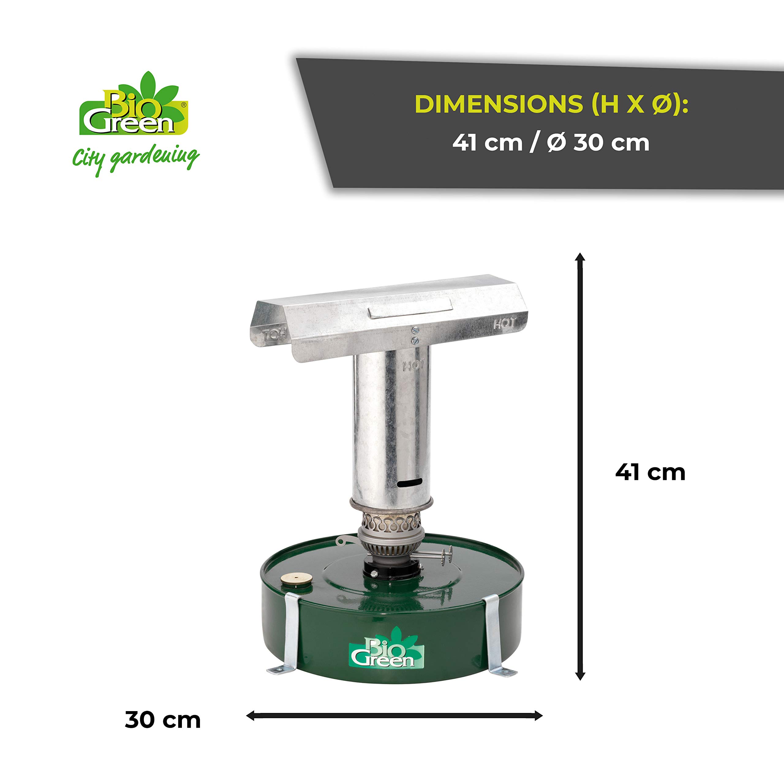 Bio Green WM-P4 Warmax Power4 - Calefactor para invernadero