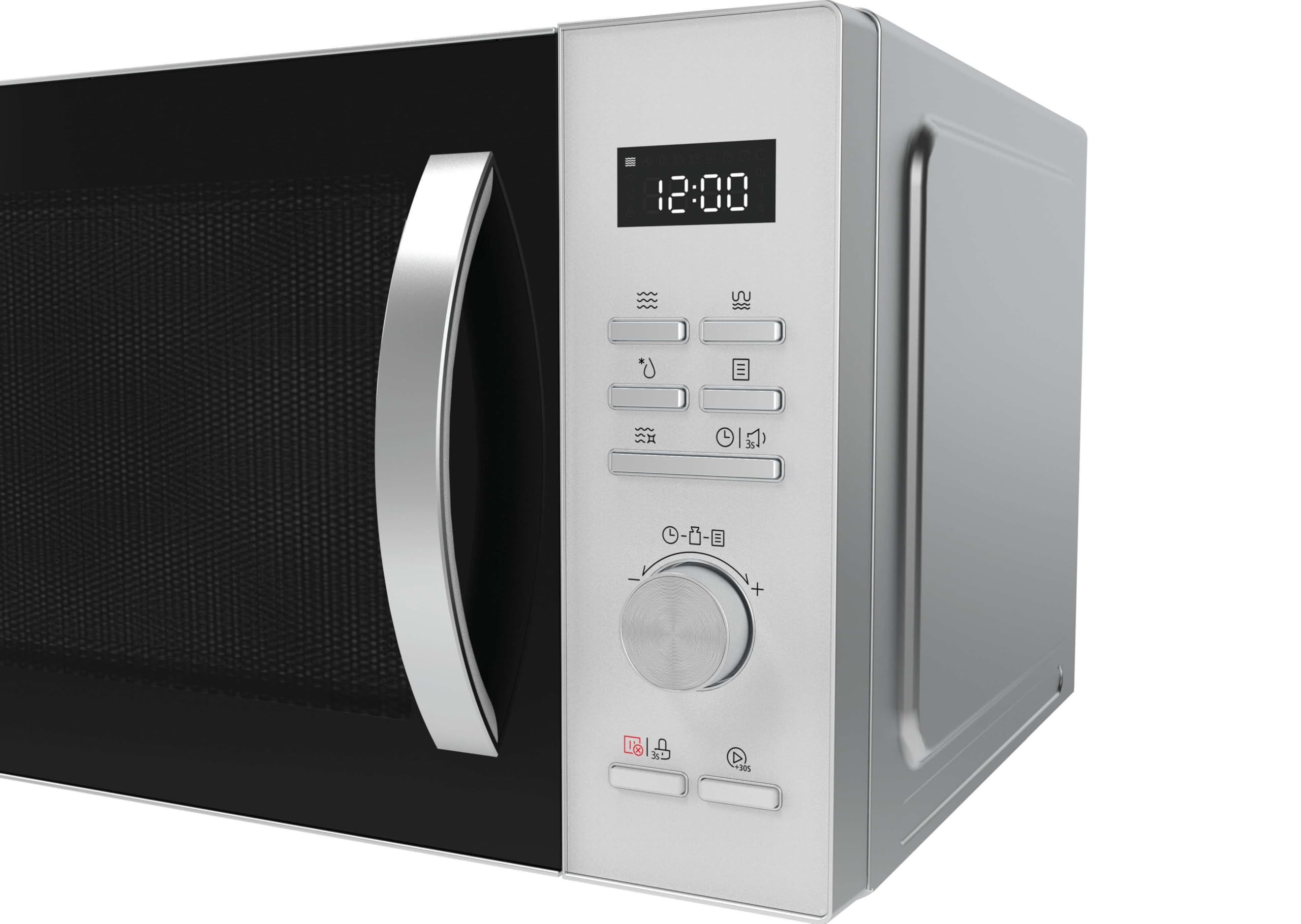 Micro-ondes Grill CANDY - CMGA31W8DLS - 900W - 31L - Digital - 45 Menus - Argent