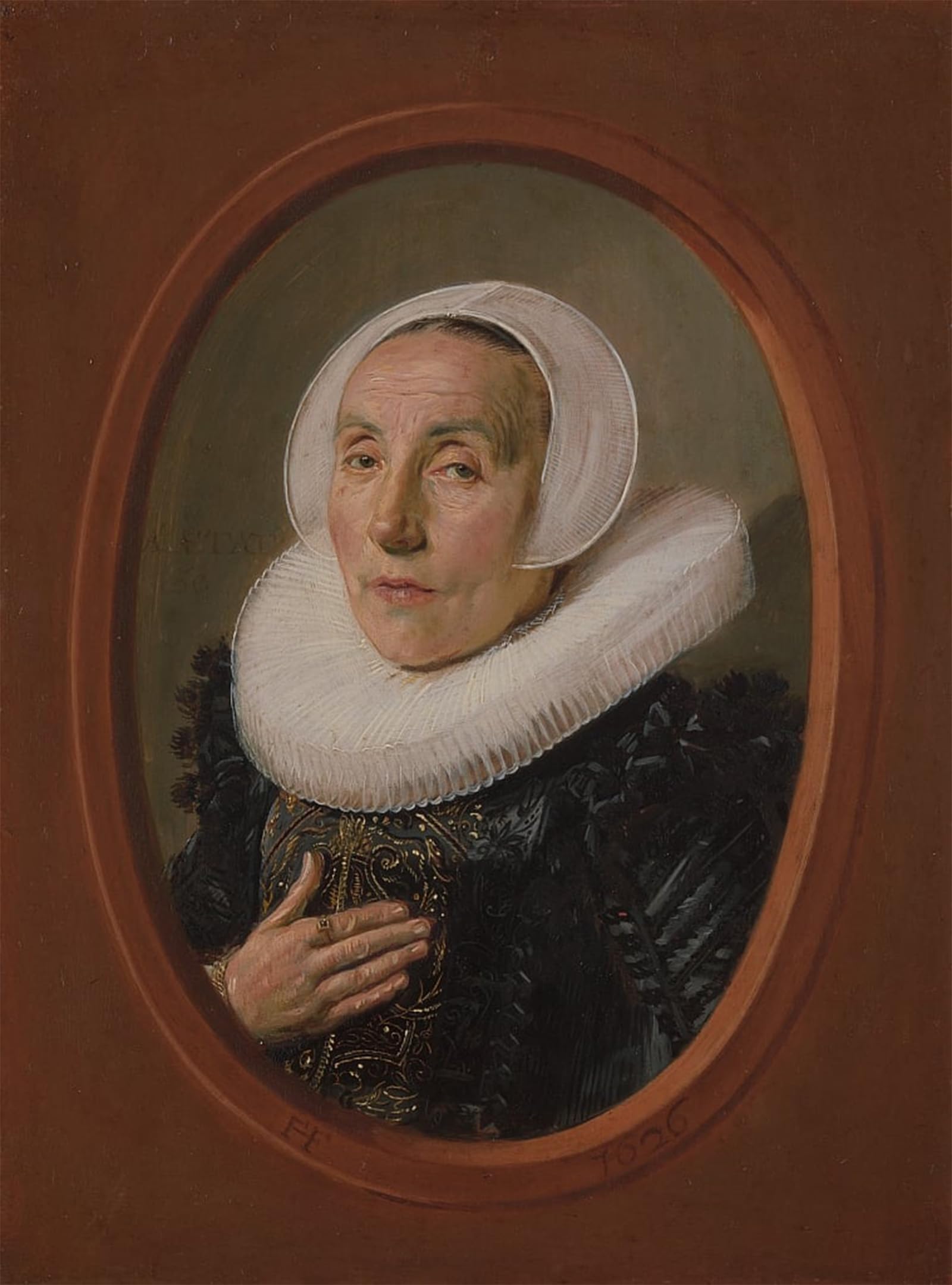 Artxlxxbn No Frame Famous Prints Artwork Pictures Poster Painting Art Anna Van Der Aar Born Died After By Frans Hals Artwork Landscape Pictures For Home Decor 60X90cm