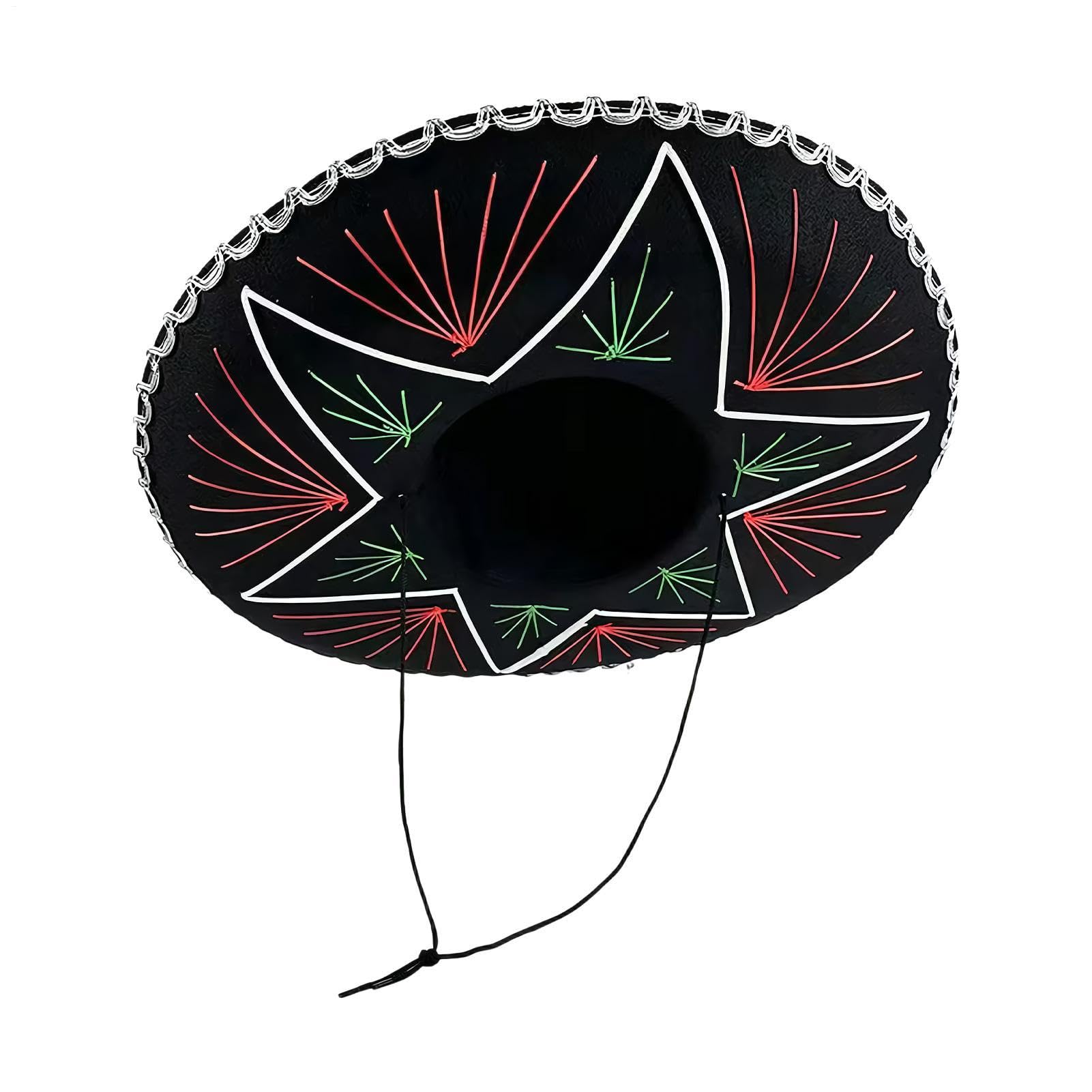 Sombrero mexicano – Sombrero tradicional para disfraz de