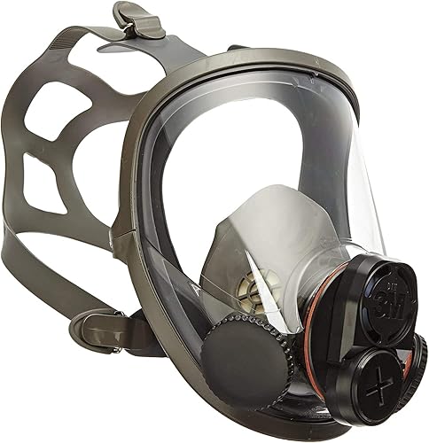 3M Company 6800DIN - Respirador reutilizable de cara completa, tamaño mediano