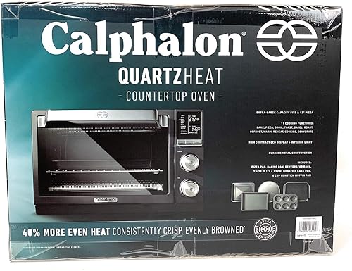 Miniatura 6 de Calphalon 1339289 Quartzheat Horno de encimera, acero inoxidable