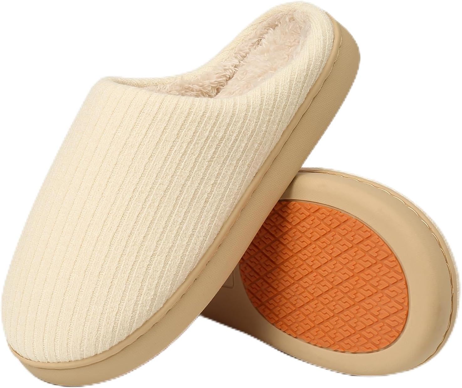 Cotton Slippers Women - Lightweight Memory Foam