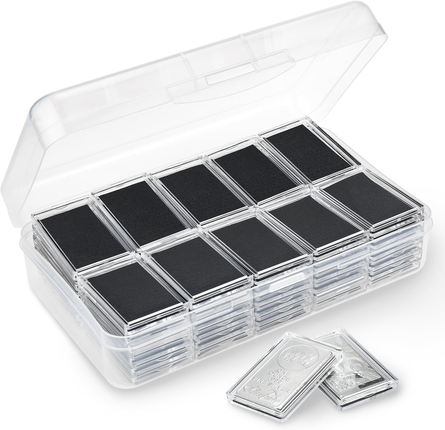 Yncotte Silver Bar Case, 1 oz Silver Bar Holder Silver Bar