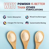 Vista 5 de Vitamatic Bifidobacterium Breve Probiotic Powder - Apoyo para la salud digestiva - 3.5 onzas (3.5 onzas) - 100 porciones