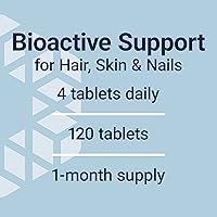 Vista 5 de Life Extension Fórmula de colágeno Plus para cabello, piel y uñas, promueve la salud del colágeno y la queratina, con niacina, vitamina B6, biotina