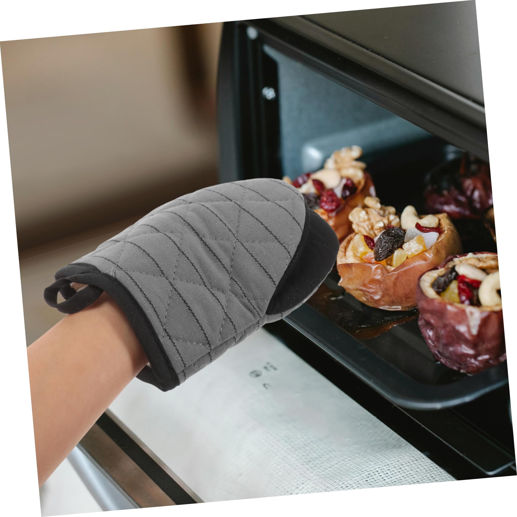 ABOOFAN 5 Paar Ofenhandschuhe Aus Verdickter Baumwolle Hitzebeständig Für Die Küche Zum Kochen Paar Für Ofenhandschuhe Backhandschuhe