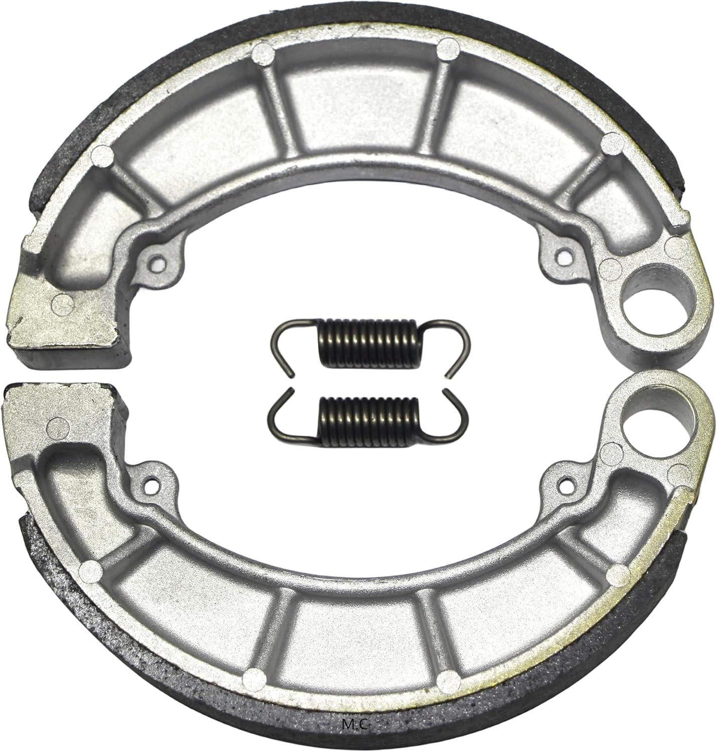 Front Rear Brake Pads Shoes for Honda CB750 Nighthawk 750 1991-2003 MC0279 | VT 600 C CD Shadow Deluxe VLX 600 Drum Brakes 1994 1995 1996 1997 1998 1999 2000 2001 2002 03 2004 2005 2006 2007 FA196 H321