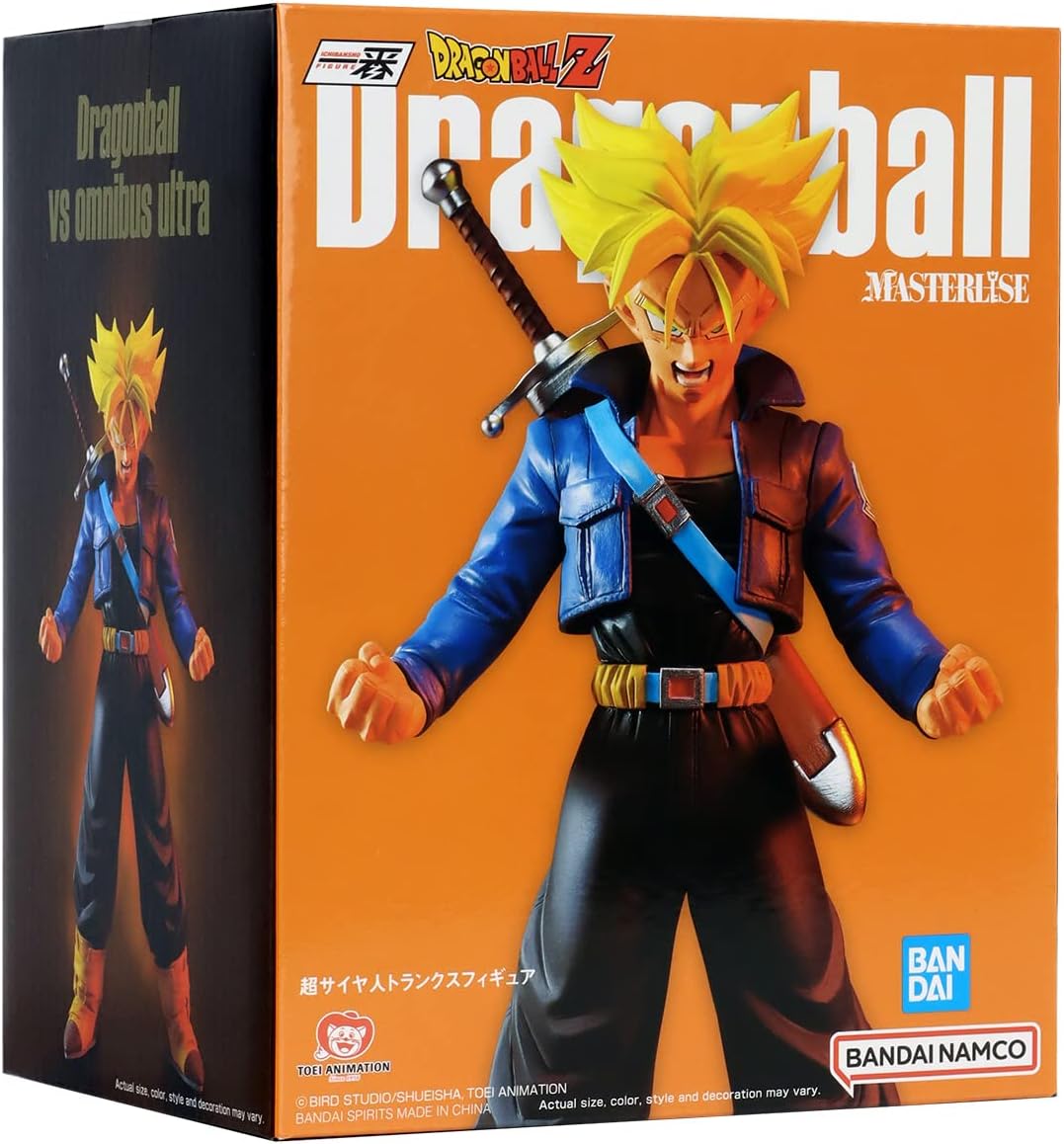 Ichibansho Figure - Dragon Ball Z - Super Saiyan Trunks (vs Omnibus Ultra), Bandai Spirits Collectible Statue