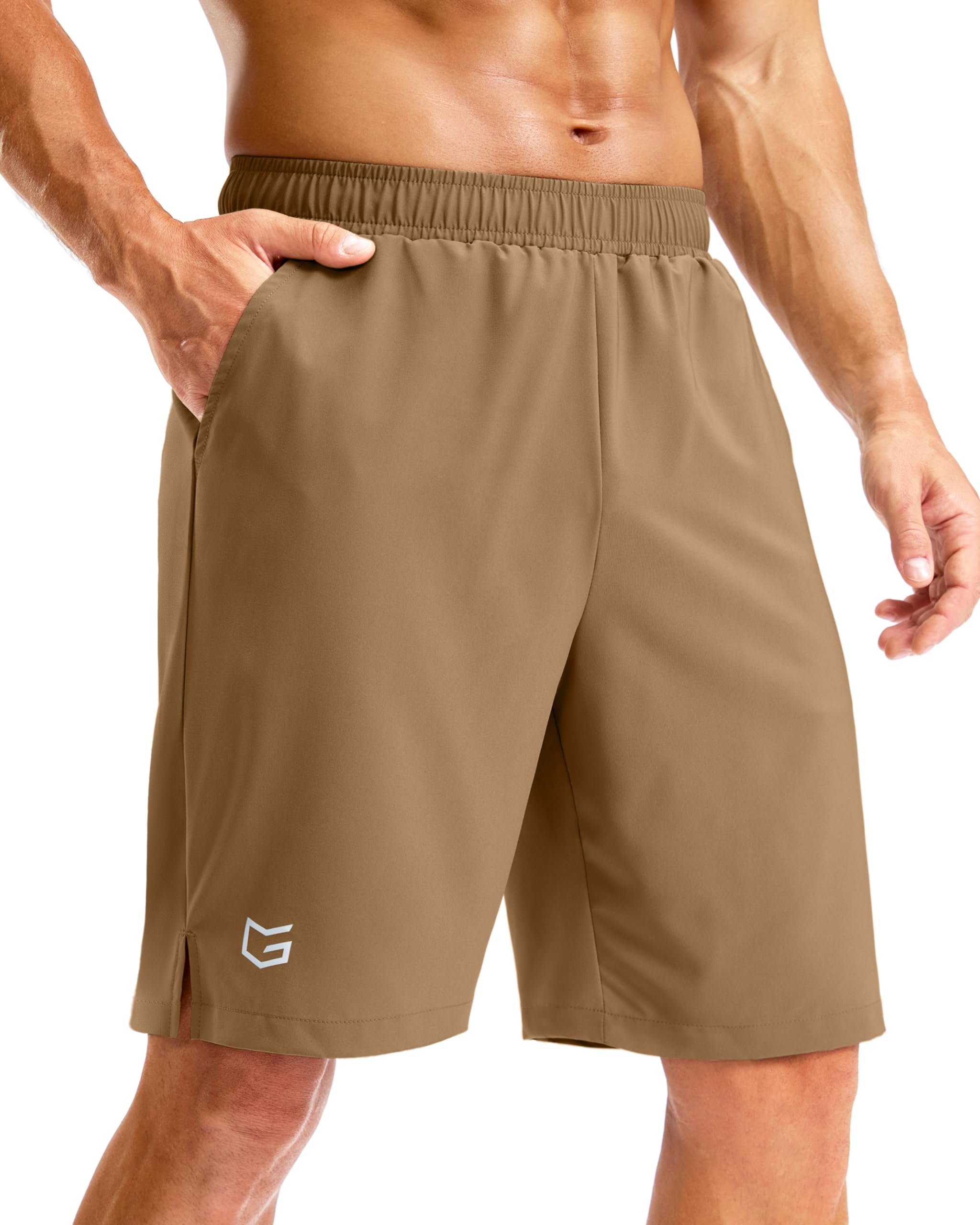 G Gradual Men's Athletic Running Shorts with Pockets 5"/ 7"/ 9" Gym Shorts