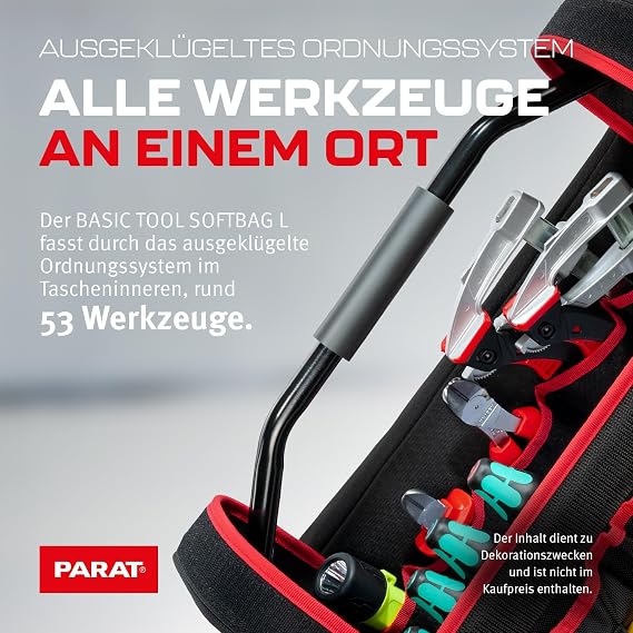 Parat Basic Tool Softbag L (Size L/Tool Box Without Contents, Black) 5990833991