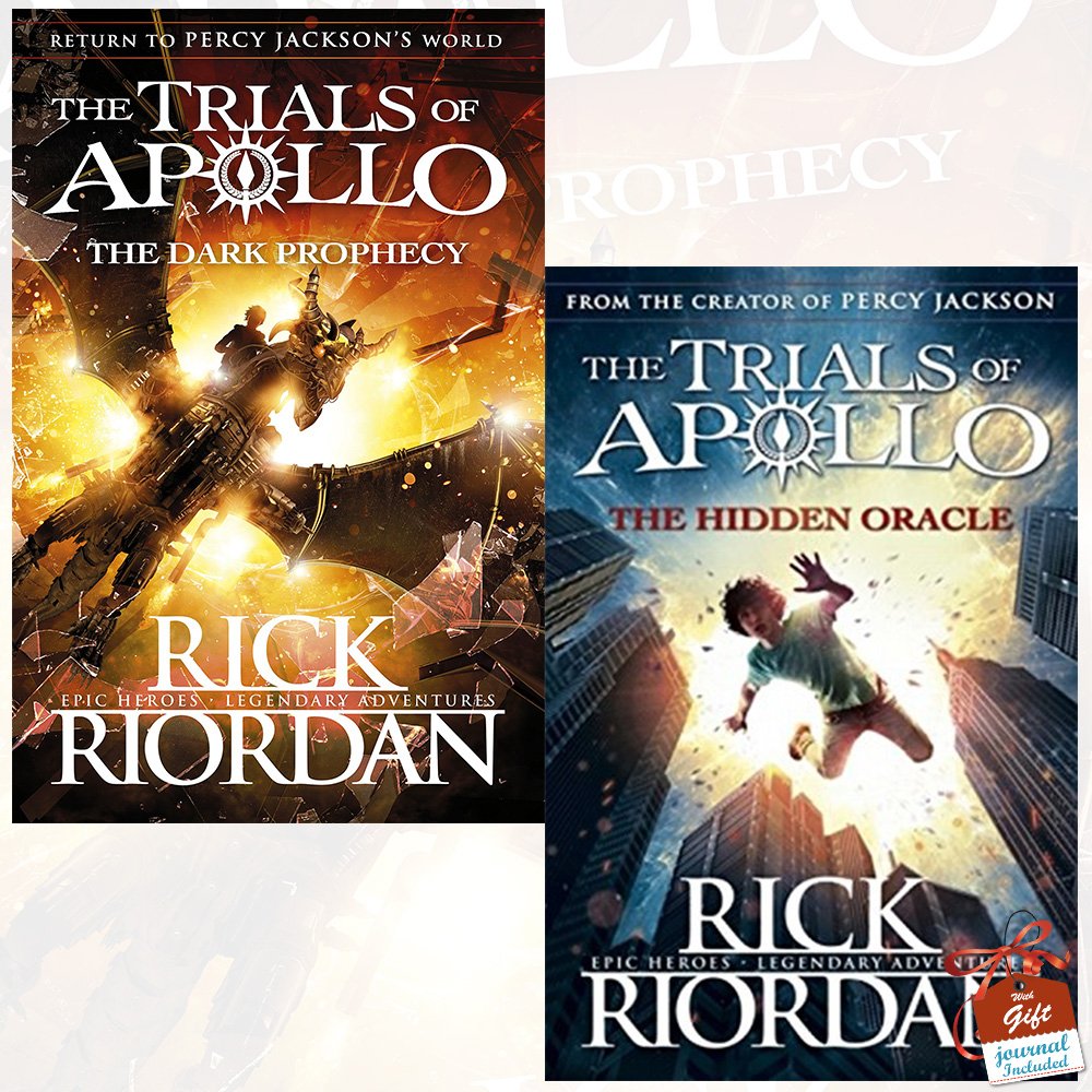 The Trials Of Apollo Books (1-2) 2 Books Collection Set By Rick Riordan  With Gift Journal (The Dark Prophecy [Hardcover], The Hidden Oracle):  Amazon.co.uk: 9789123601912: Books