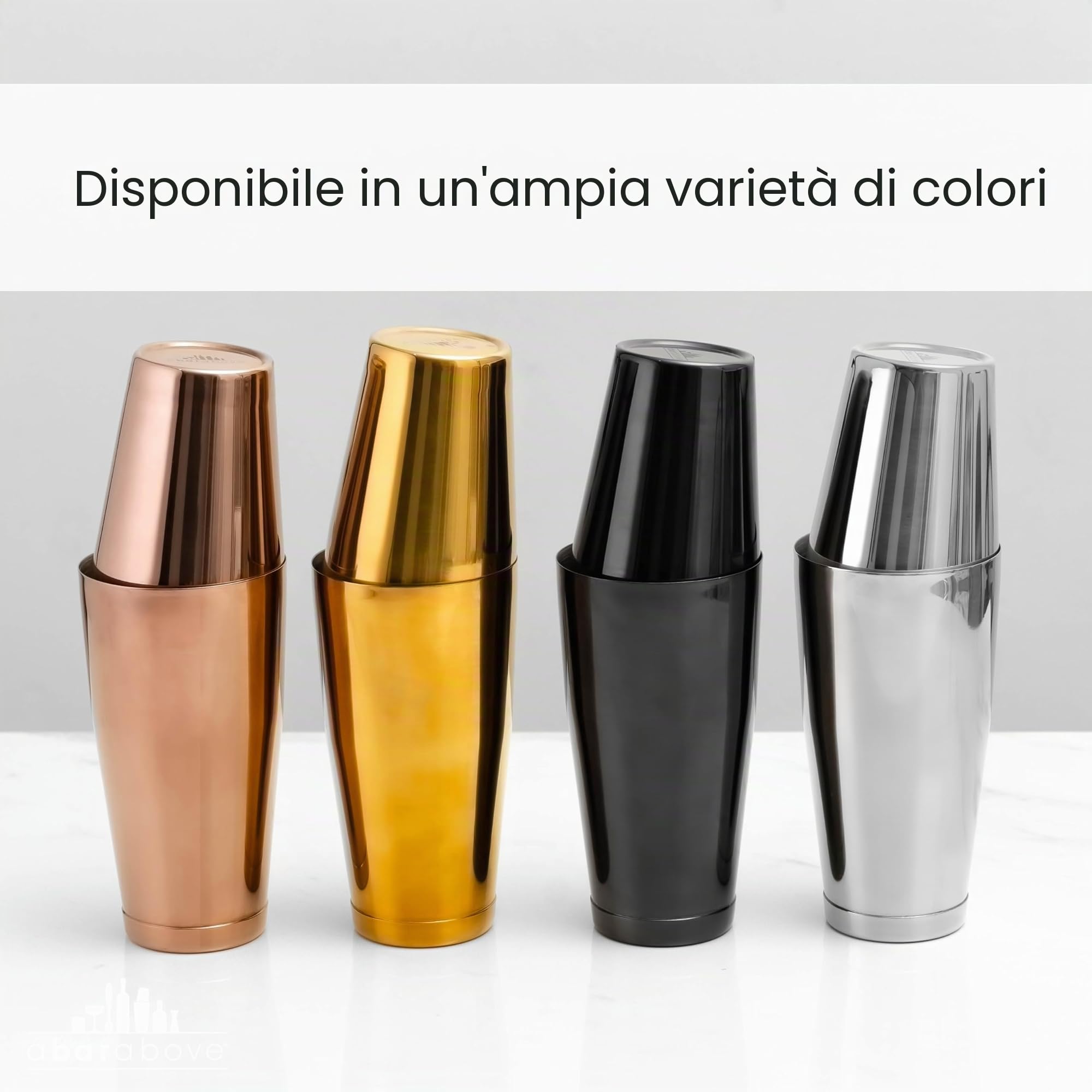 Top Shelf Bar Supply Acciaio inossidabile Boston shaker: 2 pezzi: professionale barista cocktail shaker 18 once e 28 once acciaio inossidabile