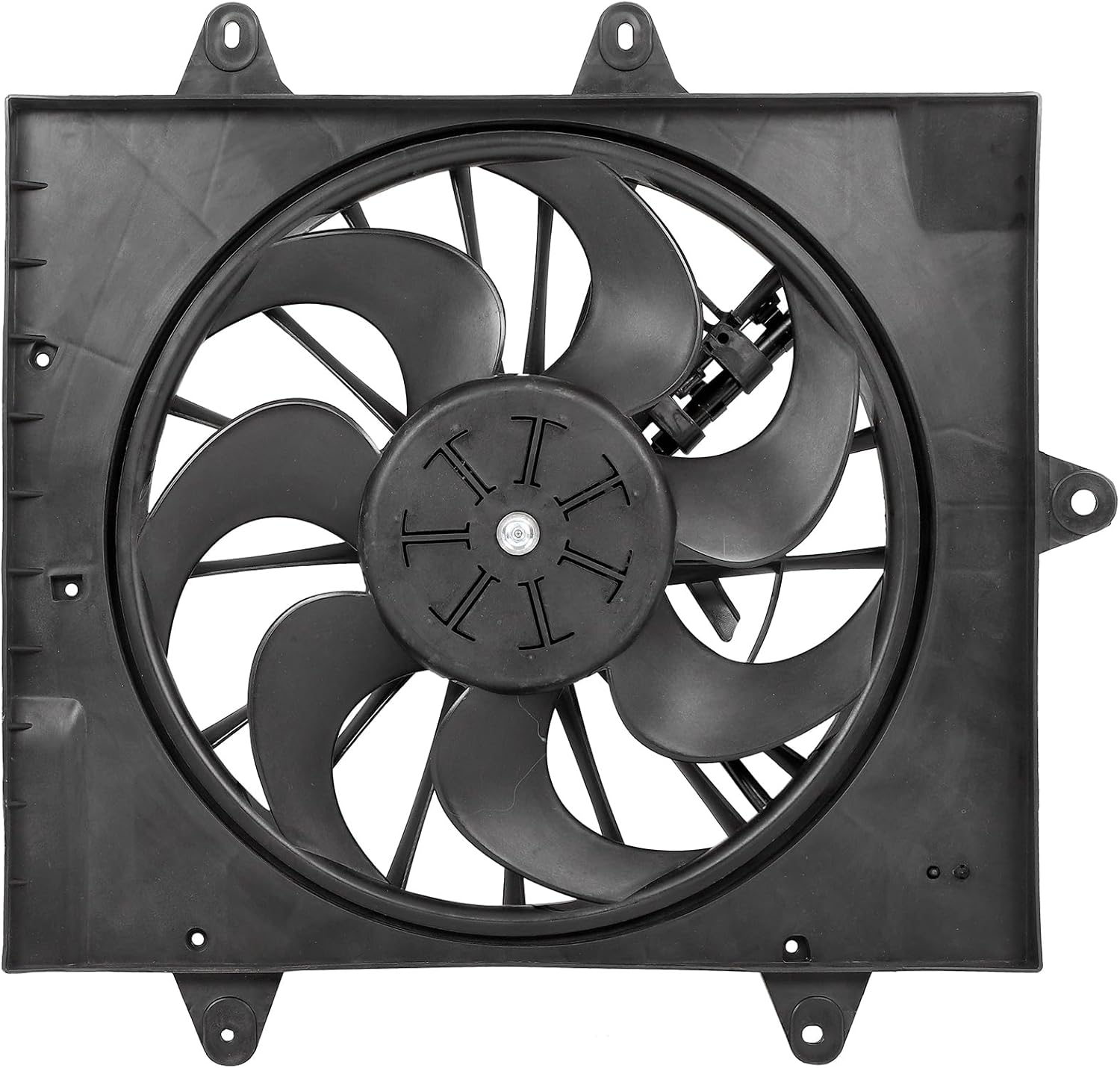 620-954 Engine Radiator Cooling Fan Assembly Compatible with 2004-2005 for Chrysler PT Cruiser 2.4L Condenser Fan Assembly