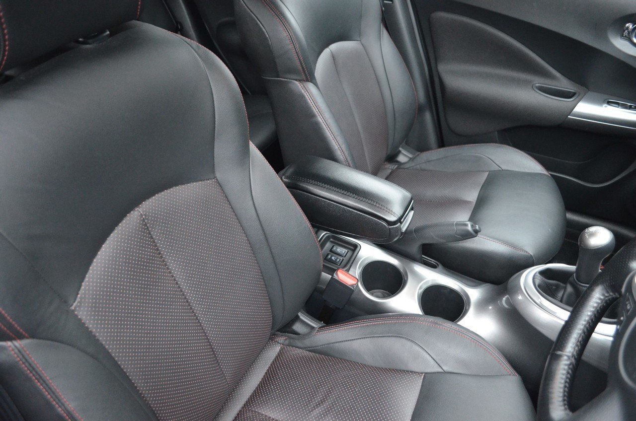 OYHCM Accoudoir Central Console Pour Nissan Juke - Noir Avec Compartiment Rangement Et Porte-Boisson
