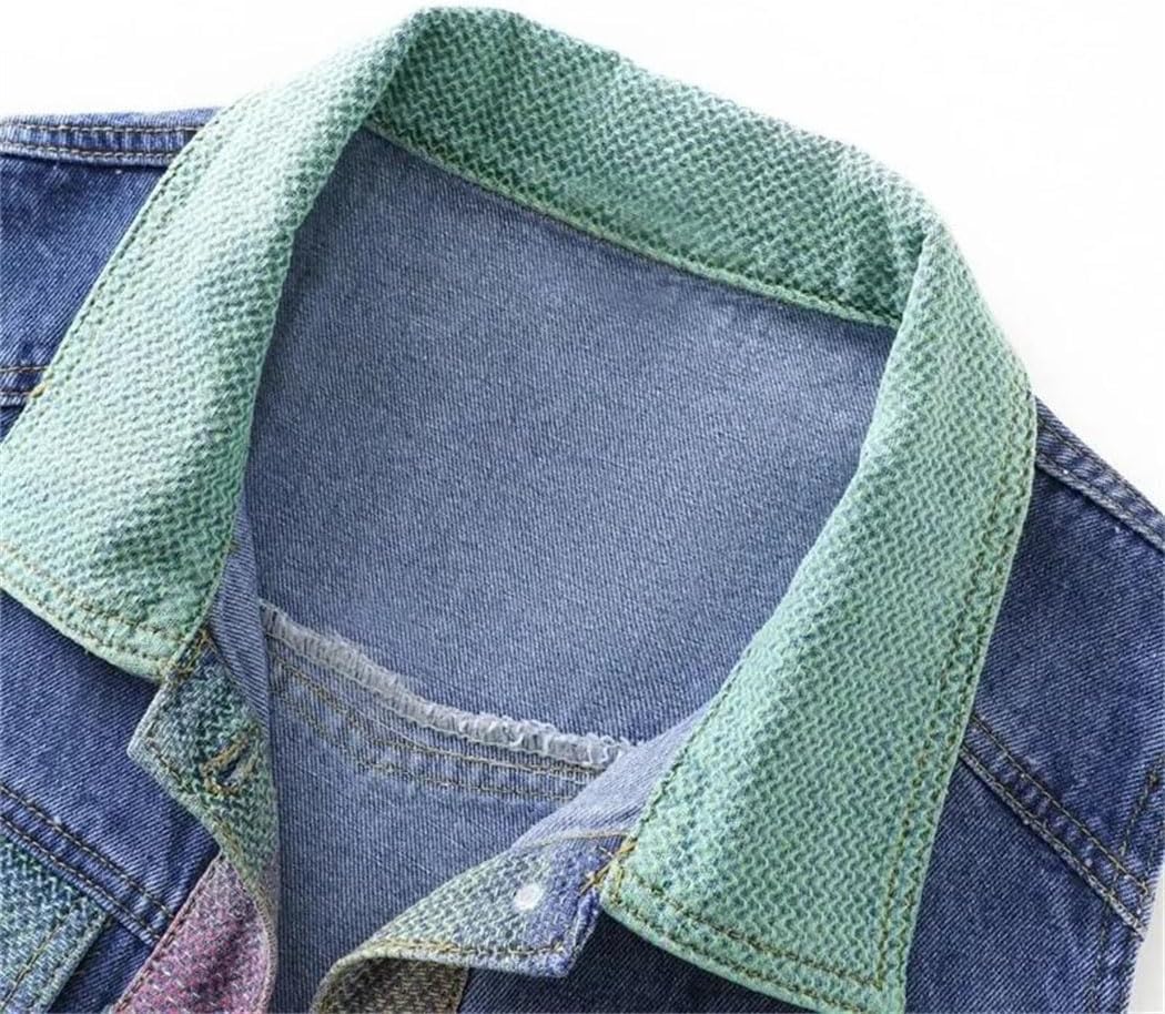 レディース 春夏 デニムベストコート カジュアル カウボーイ ウエストコート ジャケット レディース ノースリーブ トップス