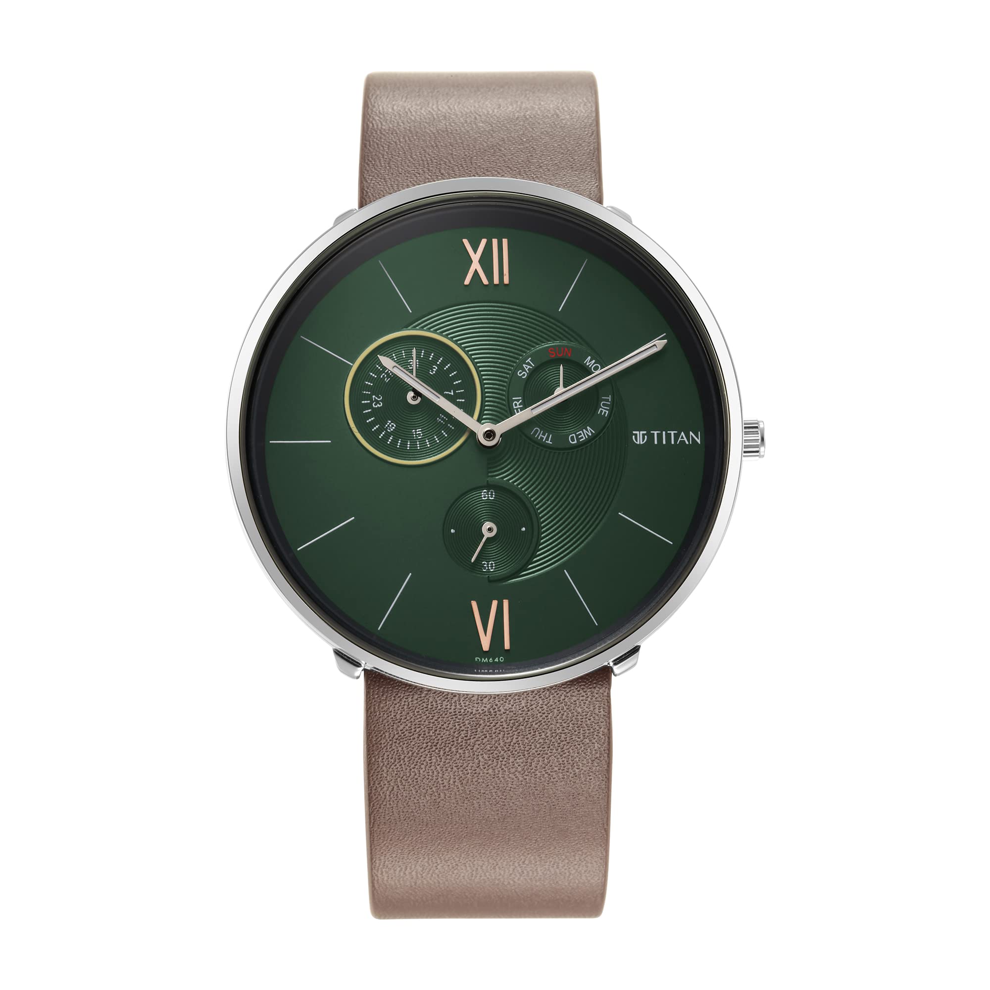 Titan Slim Quartz Multifunction Blue Dial Quartz Stainless Steel Strap Watch for Men-NS1877SL01 (B0BD92S3D3) Amazon Price History, Amazon Price Tracker