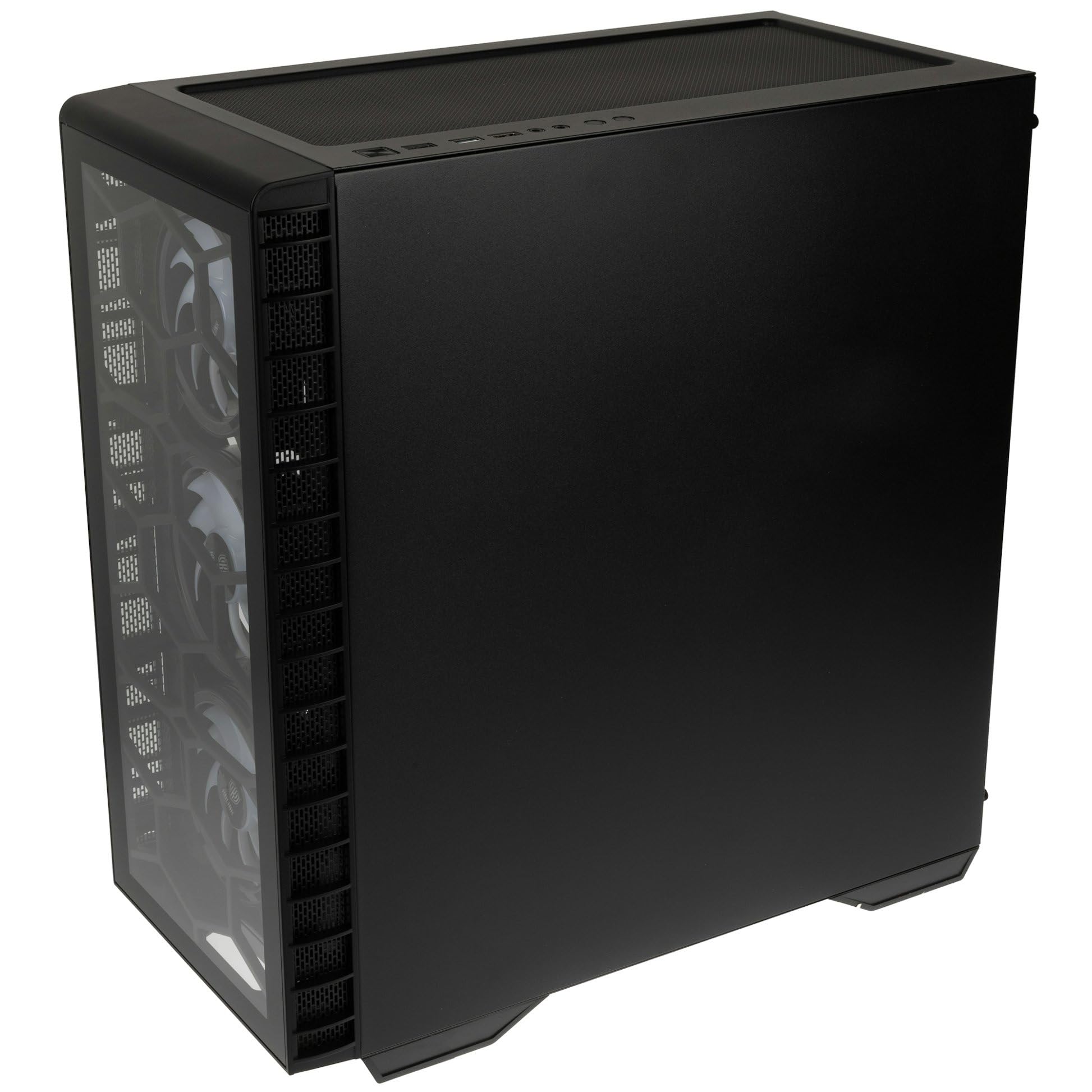 Kolink Observatorio Y aRGB Midi-Tower - Schwarz