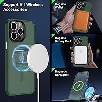 Vista 191 de MOCCA - Funda magnética resistente para iPhone XR de 6.1 pulgadas, compatible con MagSafe, funda con protección contra caídas de grado militar