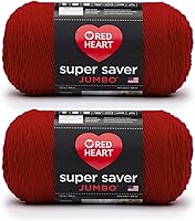 Vista 31 de Red Heart Super Saver - Ovillo de lana jumbo, color blanco suave, 2 unidades (paquete de 1)