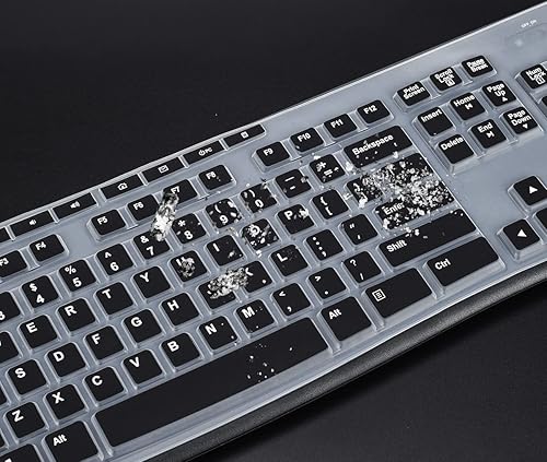 Miniatura 4 de Cubierta de teclado para Logitech MK295 MK270 K270 Teclado inalámbrico, Logitech MK295 MK270 Accesorios de teclado, Logitech MK270 K270 Protector de