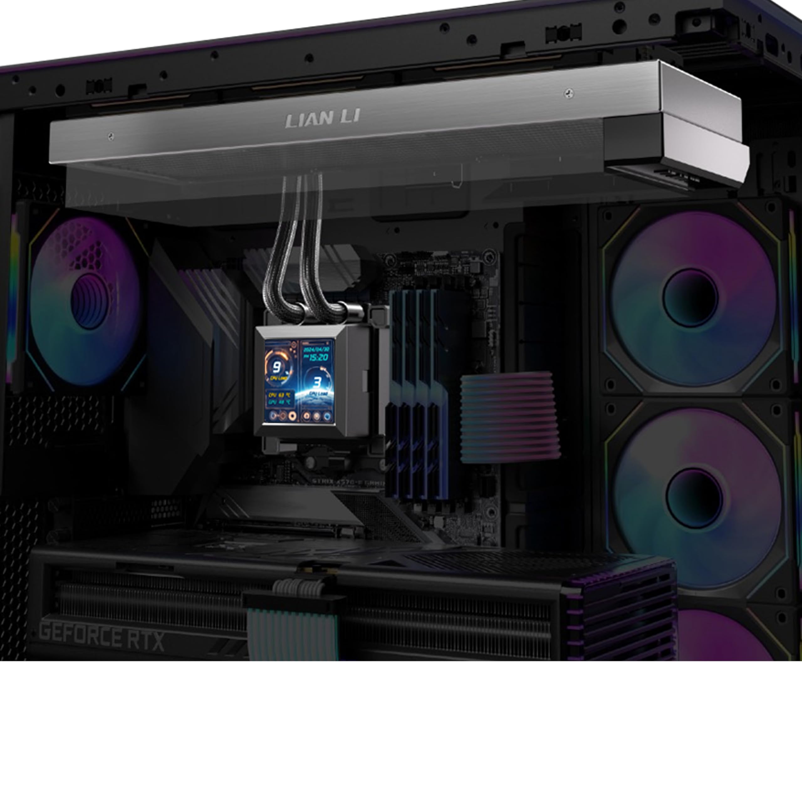 Lian Li HydroShift LCD 360 水冷 NO FAN Amazon.com: LIANLI LL-HS-LCD-360-N-BK Simple Water Cooling Kit