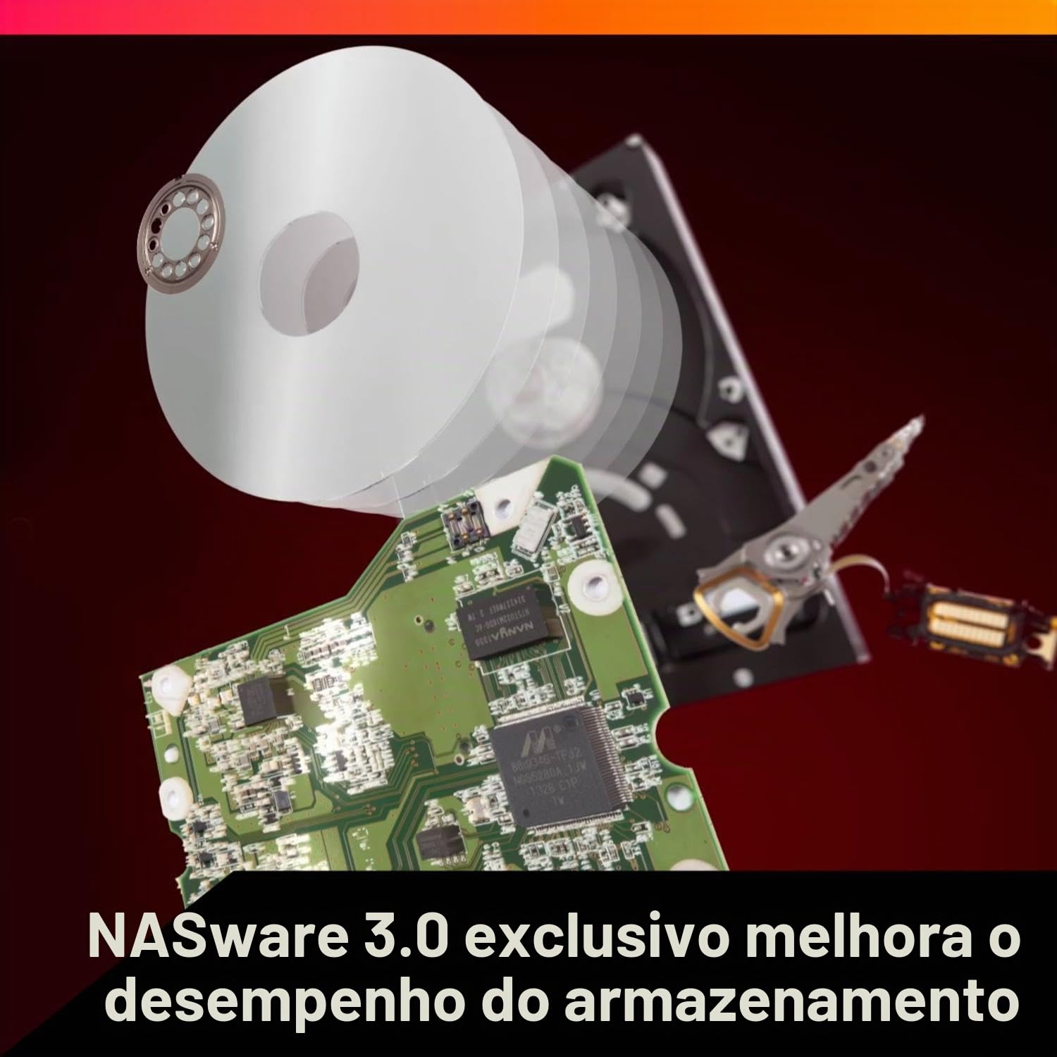 Western Digital Disco rígido interno WD Red Pro NAS de 22 TB