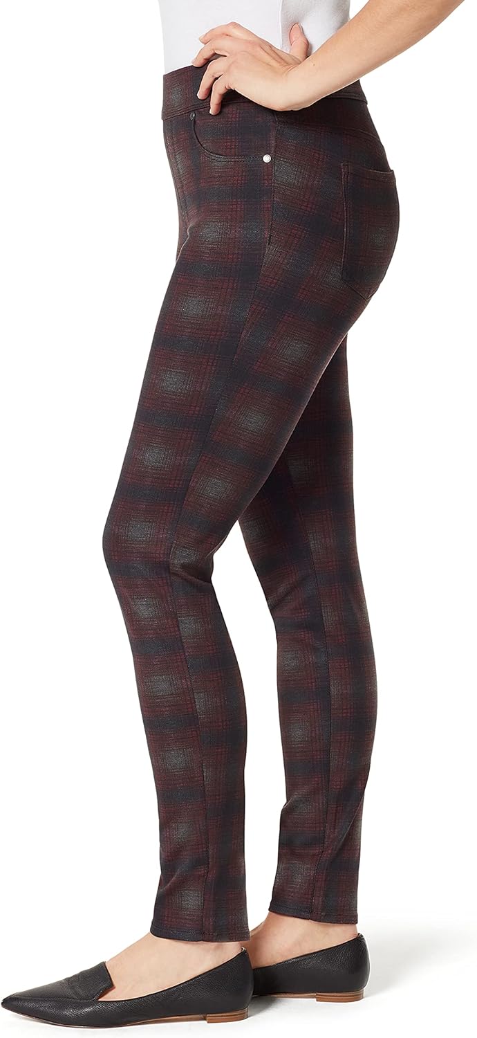 Gloria Vanderbilt Womens Avery Slim Pull on Pant Petite - Image 2