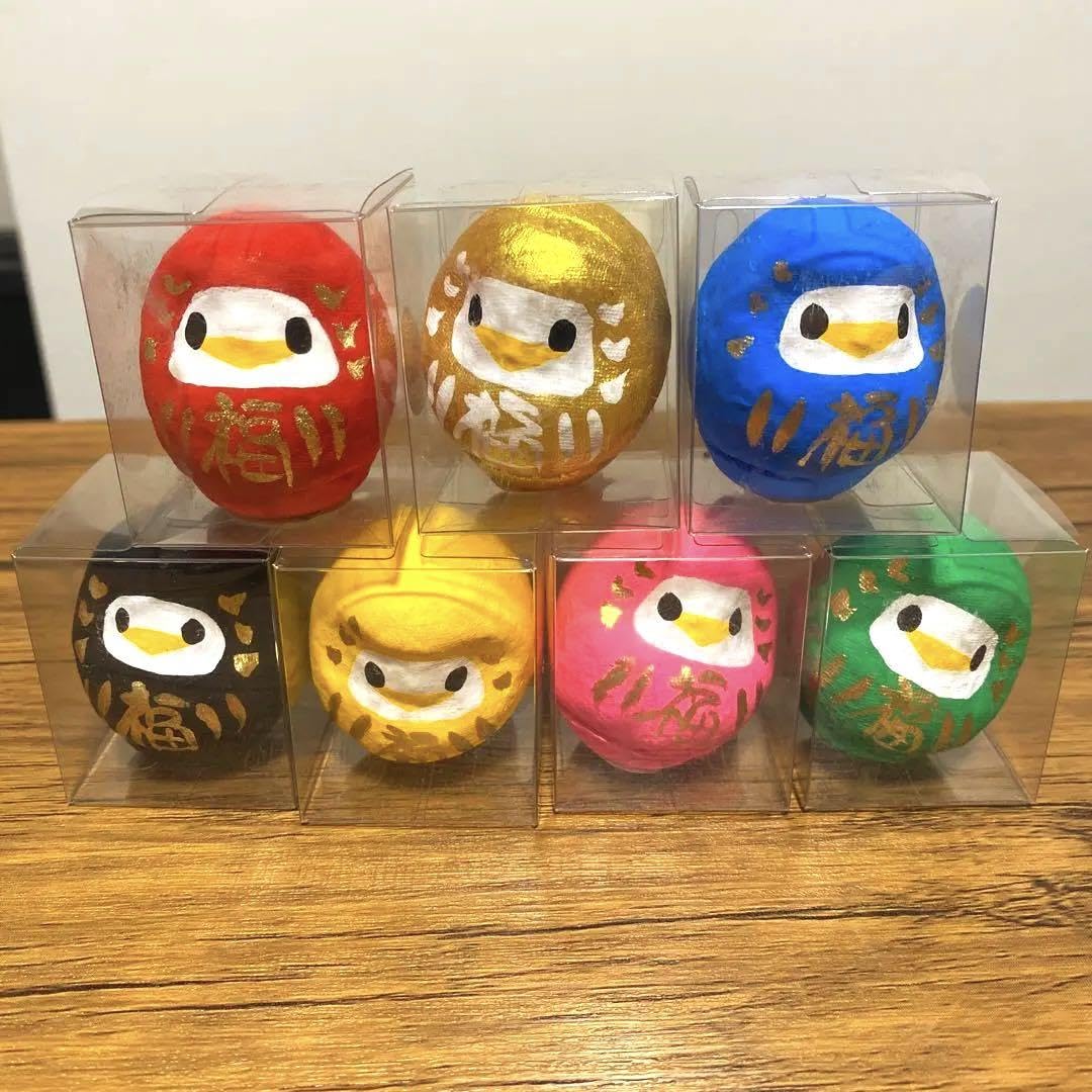 Amazon.co.jp: 期間限 格 水樹奈々☆ナネットさんミニだるま全色セット