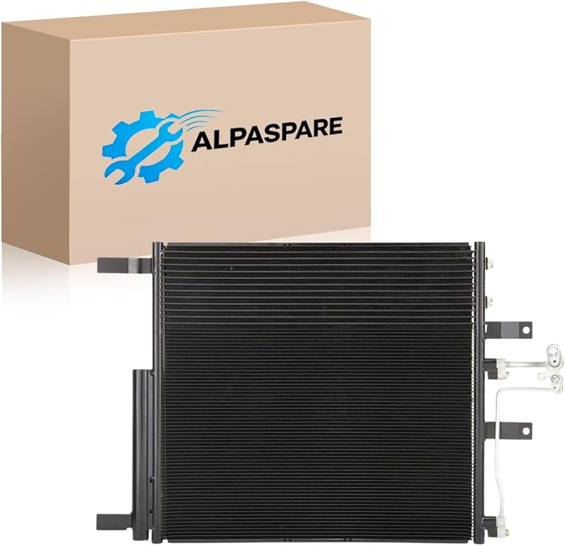 Condensador do ar-condicionado Alpaspare para Ram 1500, 2500 e 3500 – 1 unidade