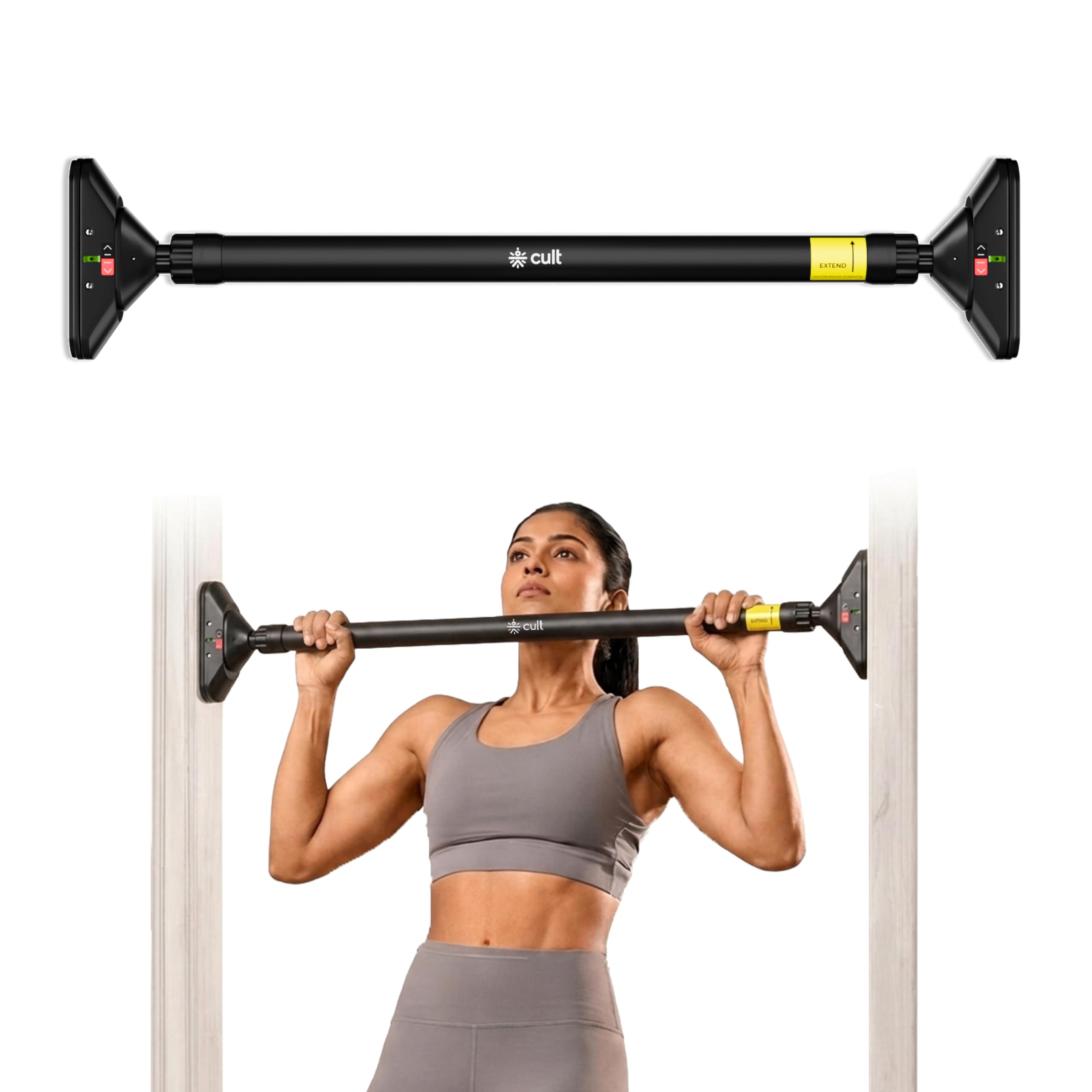 Cult Adjustable Pull-Up Bar - Home Workout -10
