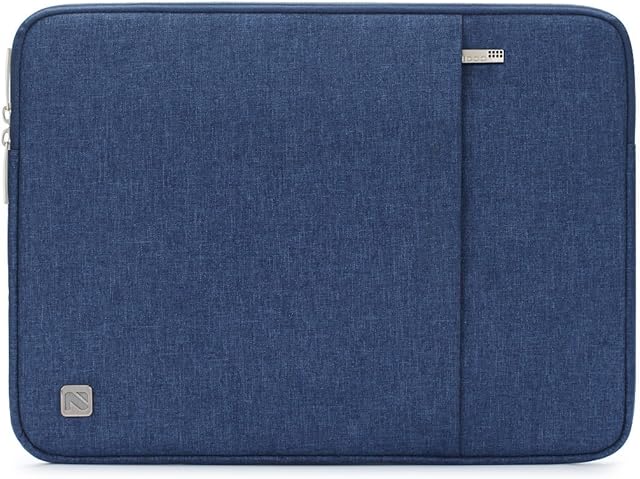 NIDOO 14 Inch Laptop Sleeve Computer Case Bag Pouch for 15" Surface Laptop 3/14" IdeaPad 3 5 / ThinkPad E495 T495 / 14" Acer Swift 1 7 Pro / 14" Dell Inspiron 14 3480/15.6" Thinkpad T590, Blue