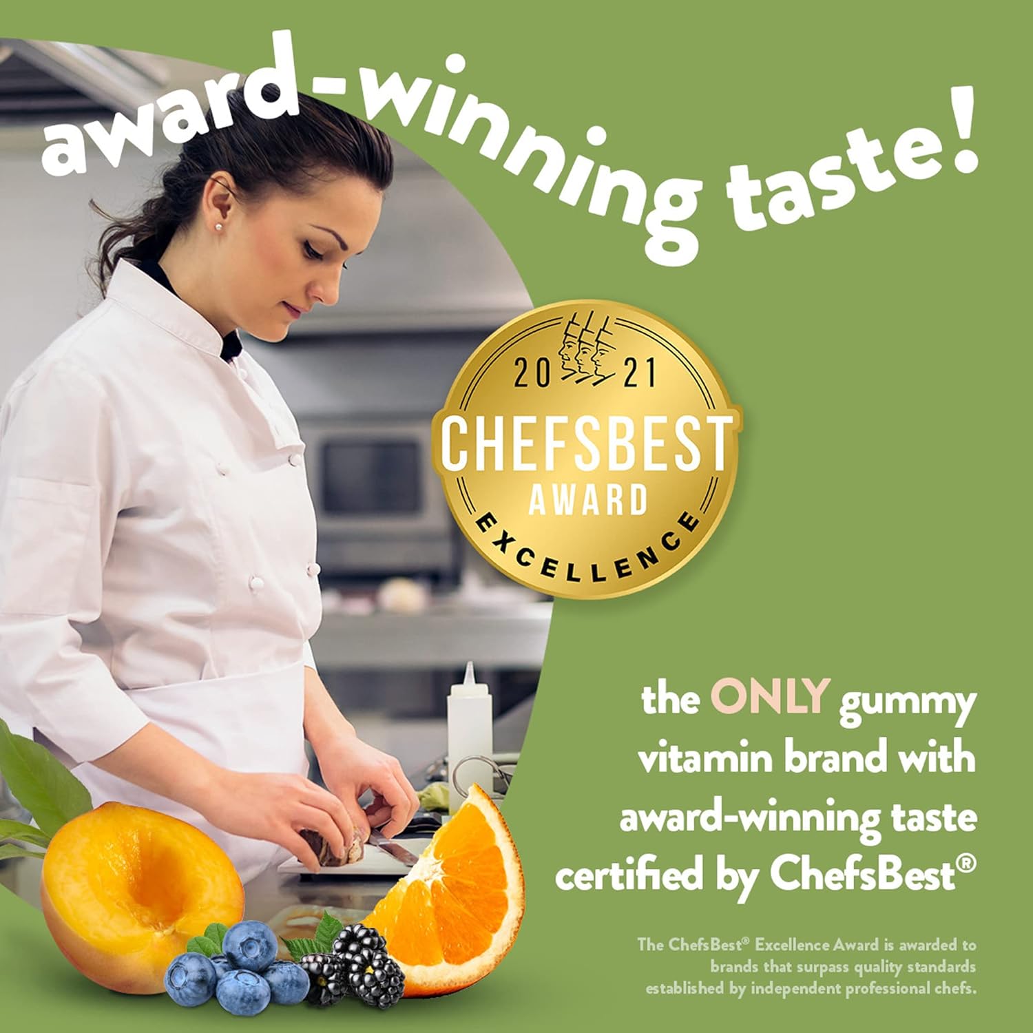 Vitafusion MultiVites Gummies Vitamins for Adults Berry, Peach and Orange - 150 ct, Pack of 2 : Health & Household