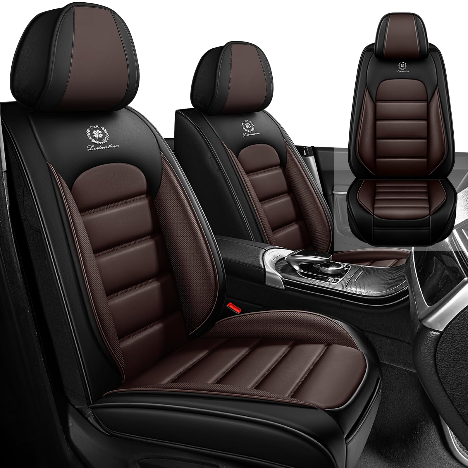 Car Seat Cover Fit for Chevy Trax 2015-2025,Compatible Airbag Non-Slip Waterproof Seat Cover,Car Seat Protector Premium Interior (Standard 2 Seats,