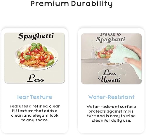 Miniatura 4 de 5.2" Pasta Tissue Box Cover. Hand-Stitched PU Leather with Removable Liner. Perfect Retro Decor for Kitchen, Bathroom, Office, Or Car. an Ideal Gift